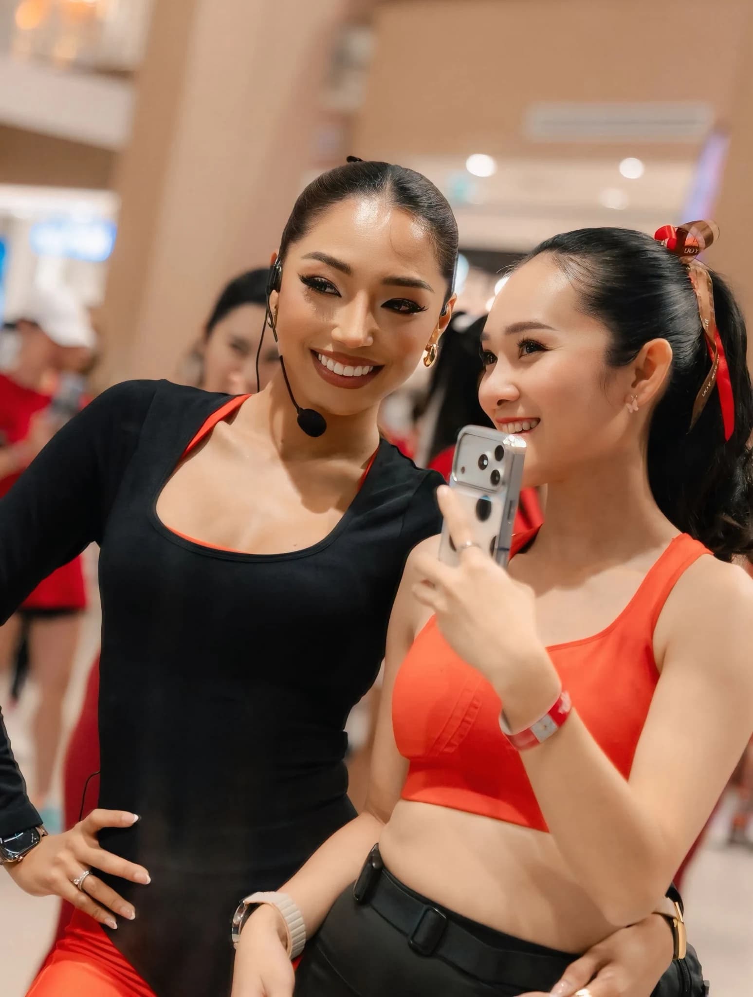 ภาพรอยยิ้มและบรรยากาศเป็นกันเองในกิจกรรม FitSummer